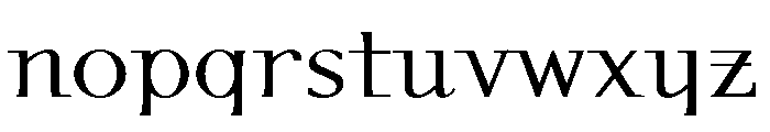 Kirkwall Bold Font LOWERCASE