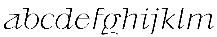 Kirkwall Regular Italic FONT