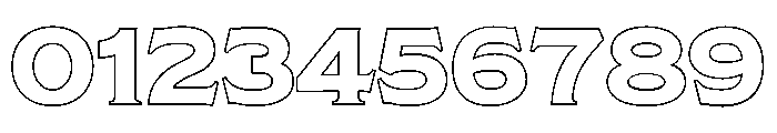 Klooster Regular Font OTHER CHARS