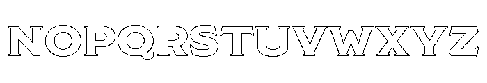 Klooster Regular Font UPPERCASE