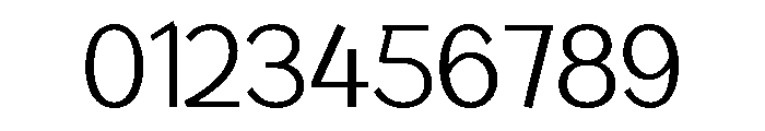 Klaft Extra Light Font OTHER CHARS