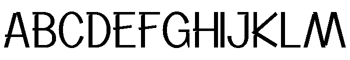 Klaft Extra Light Font UPPERCASE