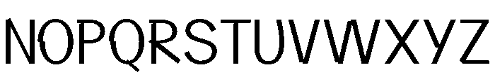 Klaft Extra Light Font UPPERCASE