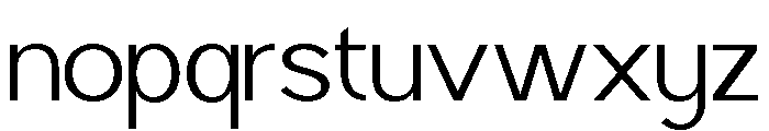 Klaft Extra Light Font LOWERCASE