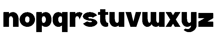 Klagor Font LOWERCASE