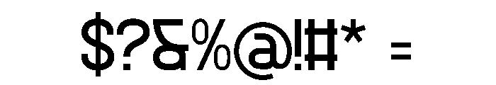 Klareon Font OTHER CHARS