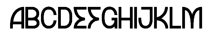 Klareon Font UPPERCASE