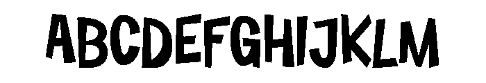 Klazico Font UPPERCASE
