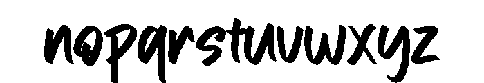 Klepon Subari Font LOWERCASE
