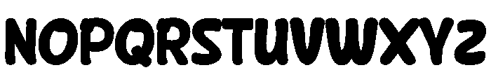 Klopy Font UPPERCASE