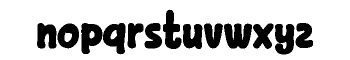 Klopy Font LOWERCASE