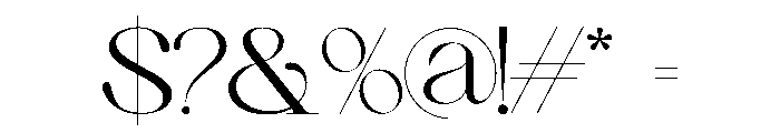 Klyra Font OTHER CHARS