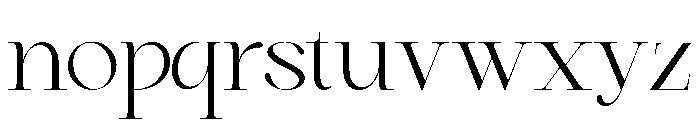 Klyra Font LOWERCASE