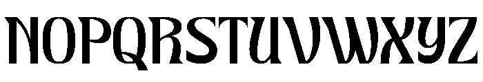 Klystron Font UPPERCASE