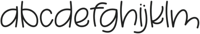 KL Candlewicks Regular otf (400) Font LOWERCASE