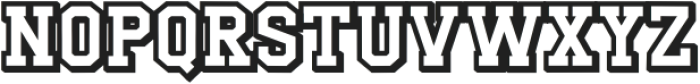 KL Coach Regular otf (400) Font LOWERCASE