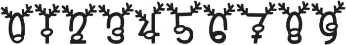 KL Reindeer Goals Regular otf (400) Font OTHER CHARS