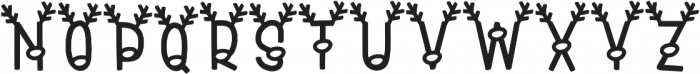 KL Reindeer Goals Regular otf (400) Font UPPERCASE