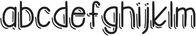 KL Shake Regular otf (400) Font LOWERCASE