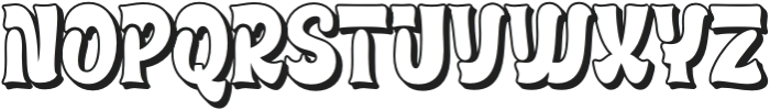 KLATCIR Shadow otf (400) Font UPPERCASE