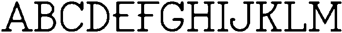 KLG Sailor Regular ttf (400) Font UPPERCASE