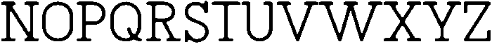 KLG Sailor Regular ttf (400) Font UPPERCASE