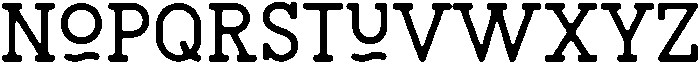 KLG Sailor Semibold ttf (600) Font LOWERCASE