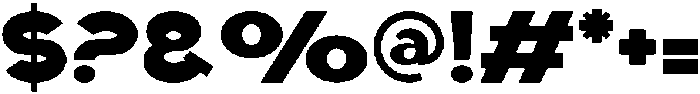 Klagor Regular otf (400) Font OTHER CHARS