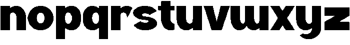 Klagor Regular otf (400) Font LOWERCASE