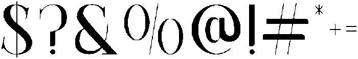 Klandestin-Regular otf (400) Font OTHER CHARS