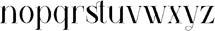 Klandestin-Regular otf (400) Font LOWERCASE