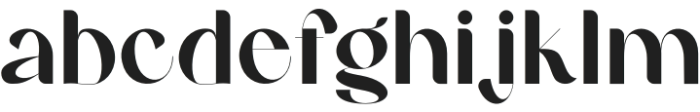 Klauge Regular otf (400) Font LOWERCASE