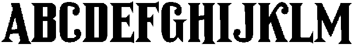 Klaus Regular otf (400) Font UPPERCASE