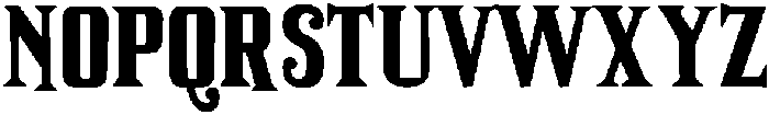 Klaus Regular otf (400) Font UPPERCASE