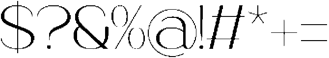 Kleanna otf (400) Font OTHER CHARS