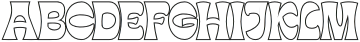 Klear Outline otf (400) Font UPPERCASE