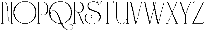 Klensig Mockura Regular otf (400) Font UPPERCASE
