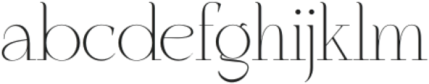 Kleya Regular otf (400) Font LOWERCASE