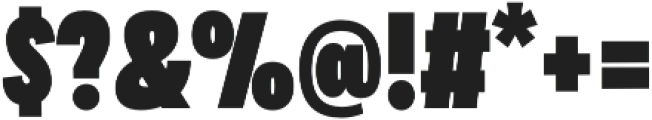 Klik Black Condensed otf (900) Font OTHER CHARS