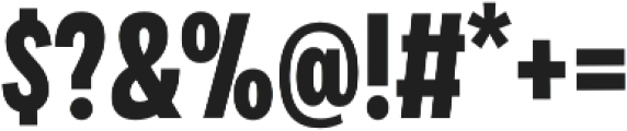 Klik Bold Condensed otf (700) Font OTHER CHARS