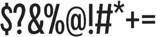 Klik Condensed otf (400) Font OTHER CHARS