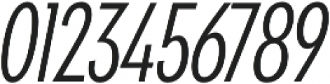 Klik Light Condensed Italic otf (300) Font OTHER CHARS