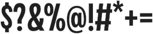 Klik Medium Condensed otf (500) Font OTHER CHARS
