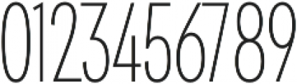 Klik Thin Condensed otf (100) Font OTHER CHARS