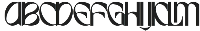 Klogan Display Regular otf (400) Font UPPERCASE