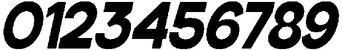 Klovert Black Semi Condensed Slant otf (900) Font OTHER CHARS