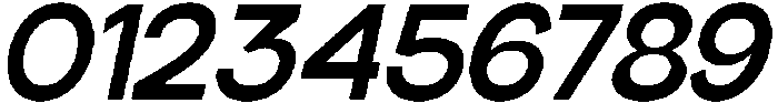 Klovert Bold Slant otf (700) Font OTHER CHARS