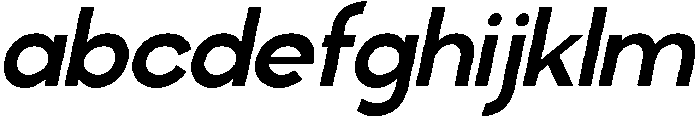 Klovert Bold Slant otf (700) FONT