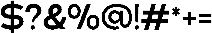 Klovert-Bold otf (700) Font OTHER CHARS