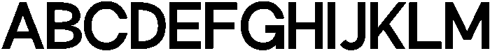 Klovert-Bold otf (700) Font UPPERCASE